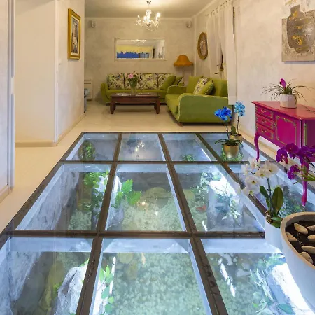 Stunning Views Hill Side With Infinity Pool & Indoor Floor Aquarium Makarska