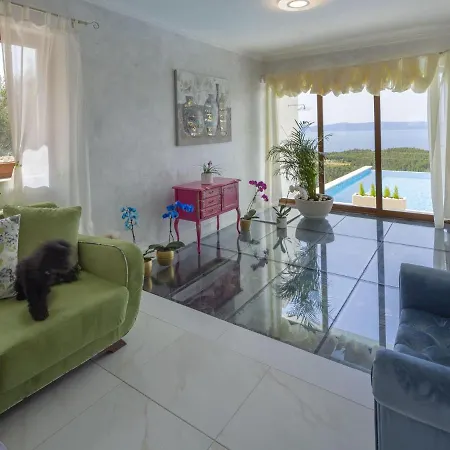 Stunning Views Hill Side With Infinity Pool & Indoor Floor Aquarium * Makarska