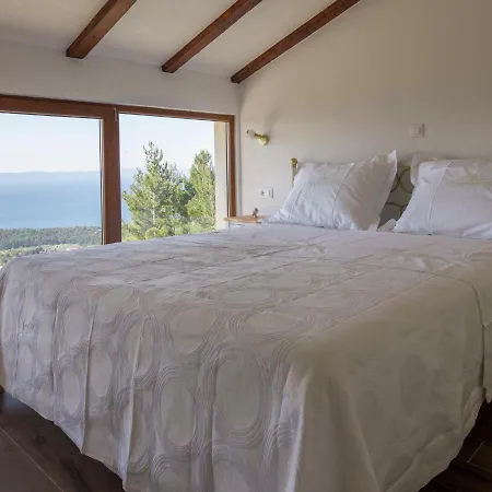 Stunning Views Hill Side With Infinity Pool & Indoor Floor Aquarium Makarska